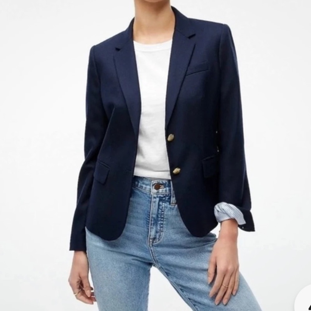 J. Crew SchoolBoy Blazer in Navy Size 2